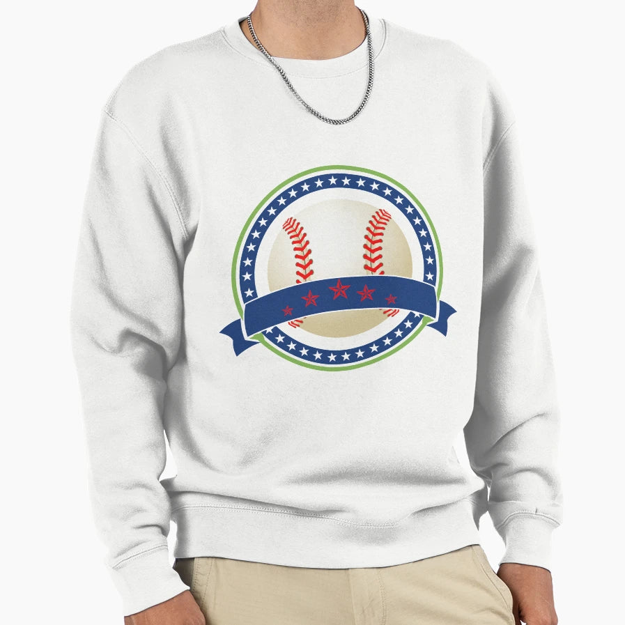 Baseball Stars Sweatshirt - Streetwear Style Men Women - T-Shirt, Sweatshirt, Hoodie
