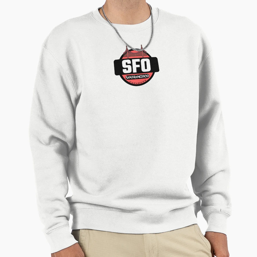 San Francisco City Iconic Sweatshirt - Minimalist Print Unisex - T-Shirt, Sweatshirt, Hoodie