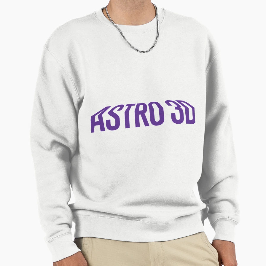 Astro 3D Logo Sweatshirt - Graphic Print for Adults - T-Shirt, Sweatshirt, Hoodie