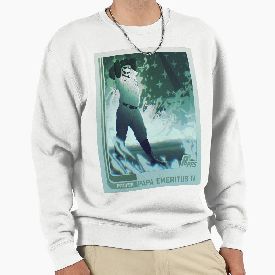 Pitcher Papa Sweatshirt - Fun Novelty Design for Adults - T-Shirt, Sweatshirt, Hoodie