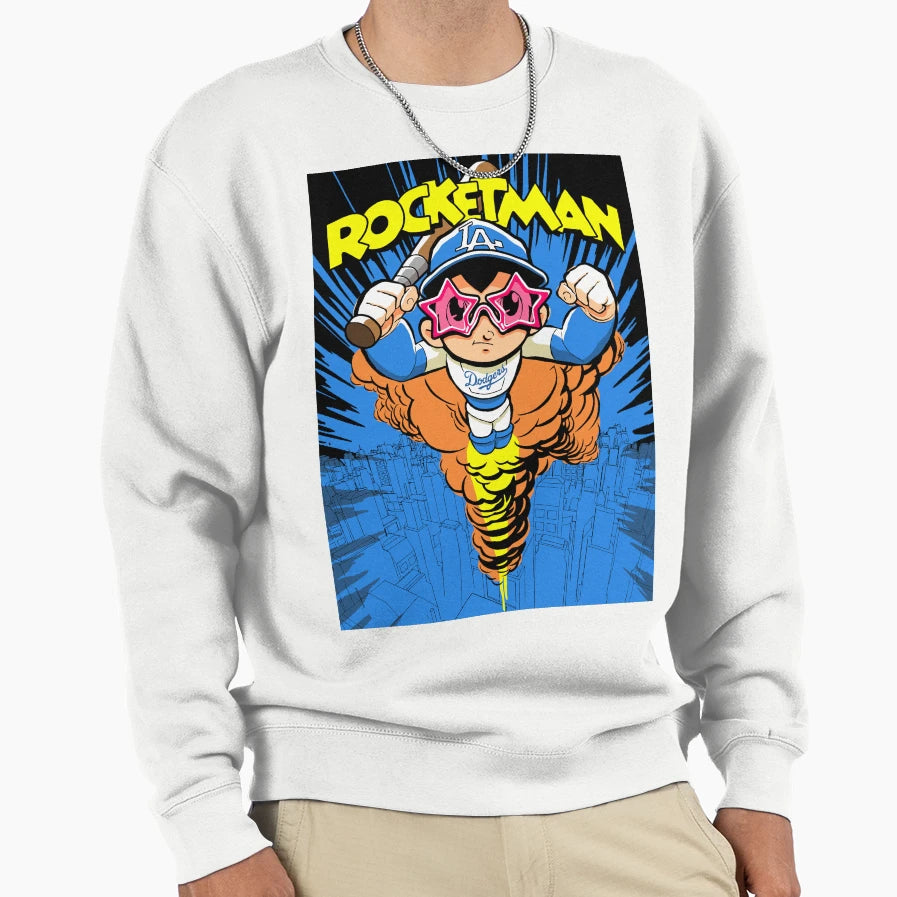 Rocket Sweatshirt - Graphic Print for Adults - T-Shirt, Sweatshirt, Hoodie