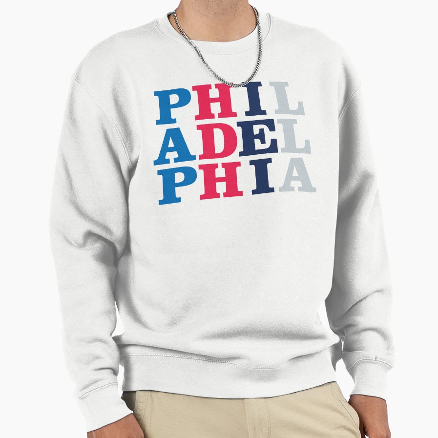 Philadelphia Sweatshirt - Custom Art Print Men Women - T-Shirt, Sweatshirt, Hoodie
