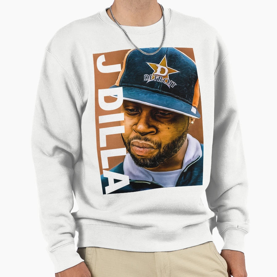 J Dilla Art Sweatshirt - Graphic Print Unisex - T-Shirt, Sweatshirt, Hoodie