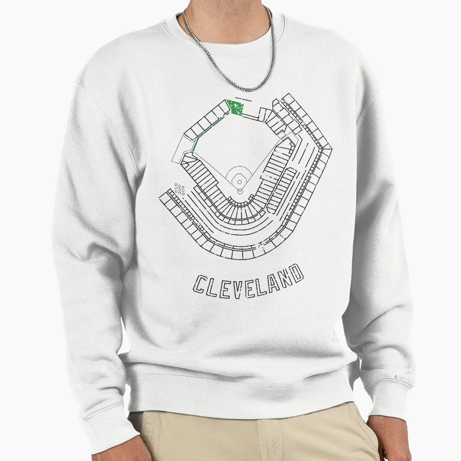 Progressive Field Sweatshirt - Novelty Apparel for Adults - T-Shirt, Sweatshirt, Hoodie