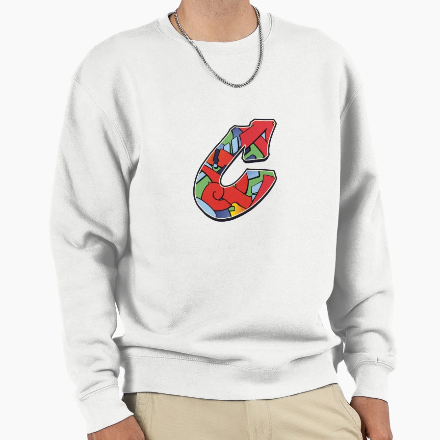 Letter C Sweatshirt - Custom Art Print Men Women - T-Shirt, Sweatshirt, Hoodie
