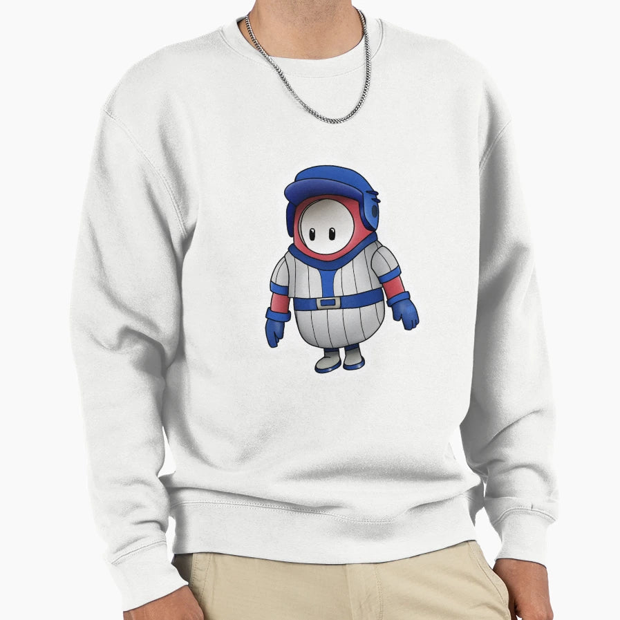 Baseball Guy Sweatshirt - Minimalist Print Unisex - T-Shirt, Sweatshirt, Hoodie