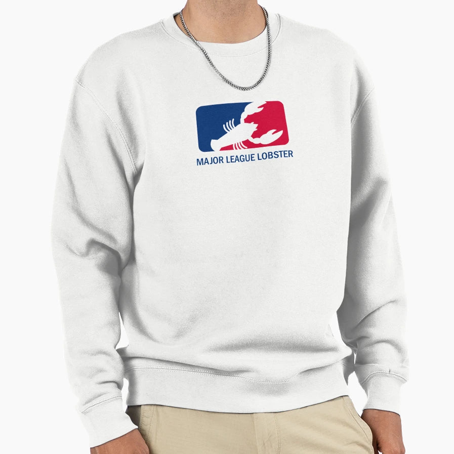 Major Lobster League Blue Letters Sweatshirt - Streetwear Style Men Women - T-Shirt, Sweatshirt, Hoodie