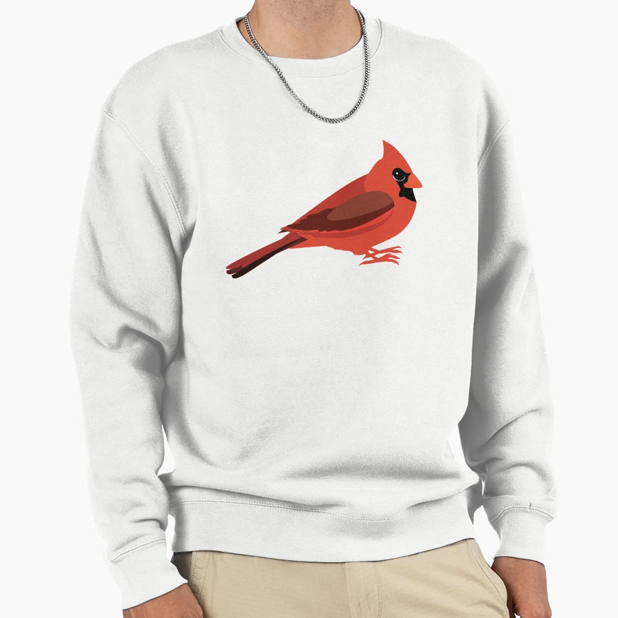 Cutie Cardinal Sweatshirt - Trendy Graphic for Adults - T-Shirt, Sweatshirt, Hoodie