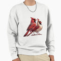 Copy Northern Cardinal Pair Sweatshirt - Aesthetic Graphic for Adults - T-Shirt, Sweatshirt, Hoodie