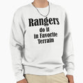 Rangers Do It Black Sweatshirt - Fun Novelty Design Unisex - T-Shirt, Sweatshirt, Hoodie