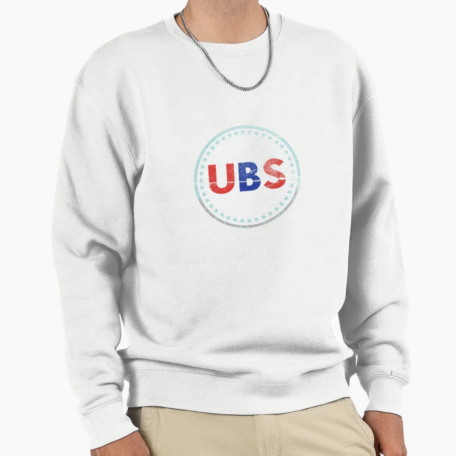 Union Broadcasting System Sweatshirt - Novelty Apparel for Adults - T-Shirt, Sweatshirt, Hoodie