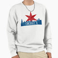 Chicago Skyline Star Sweatshirt - Custom Art Print Unisex - T-Shirt, Sweatshirt, Hoodie