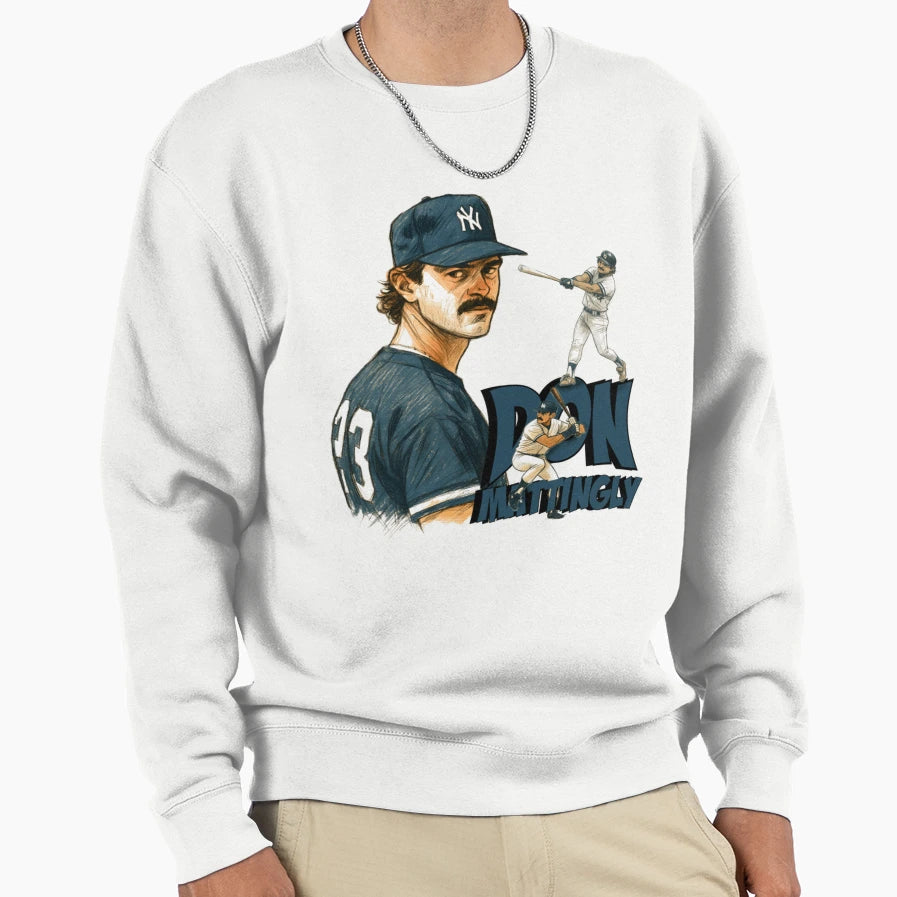 Don Mattingly Sweatshirt - Minimalist Print Unisex - T-Shirt, Sweatshirt, Hoodie