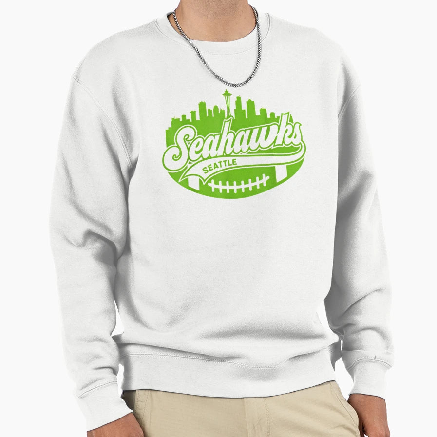Sea Hawks High School Spirit Go Sea Sweatshirt - Aesthetic Graphic Unisex - T-Shirt, Sweatshirt, Hoodie