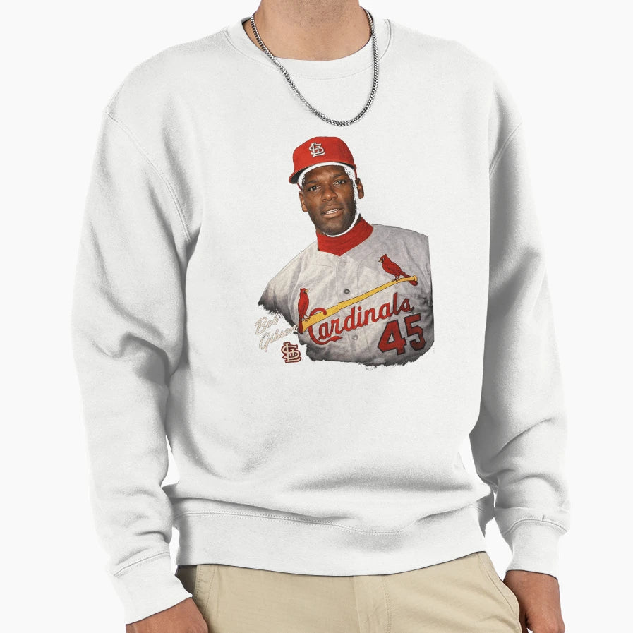 Bob Gibson Legendary Pitcher Sweatshirt - Fun Novelty Design Unisex - T-Shirt, Sweatshirt, Hoodie
