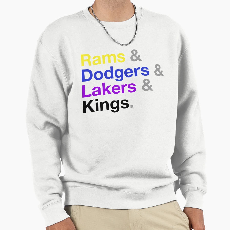 La Sports Sweatshirt - Aesthetic Graphic Unisex - T-Shirt, Sweatshirt, Hoodie