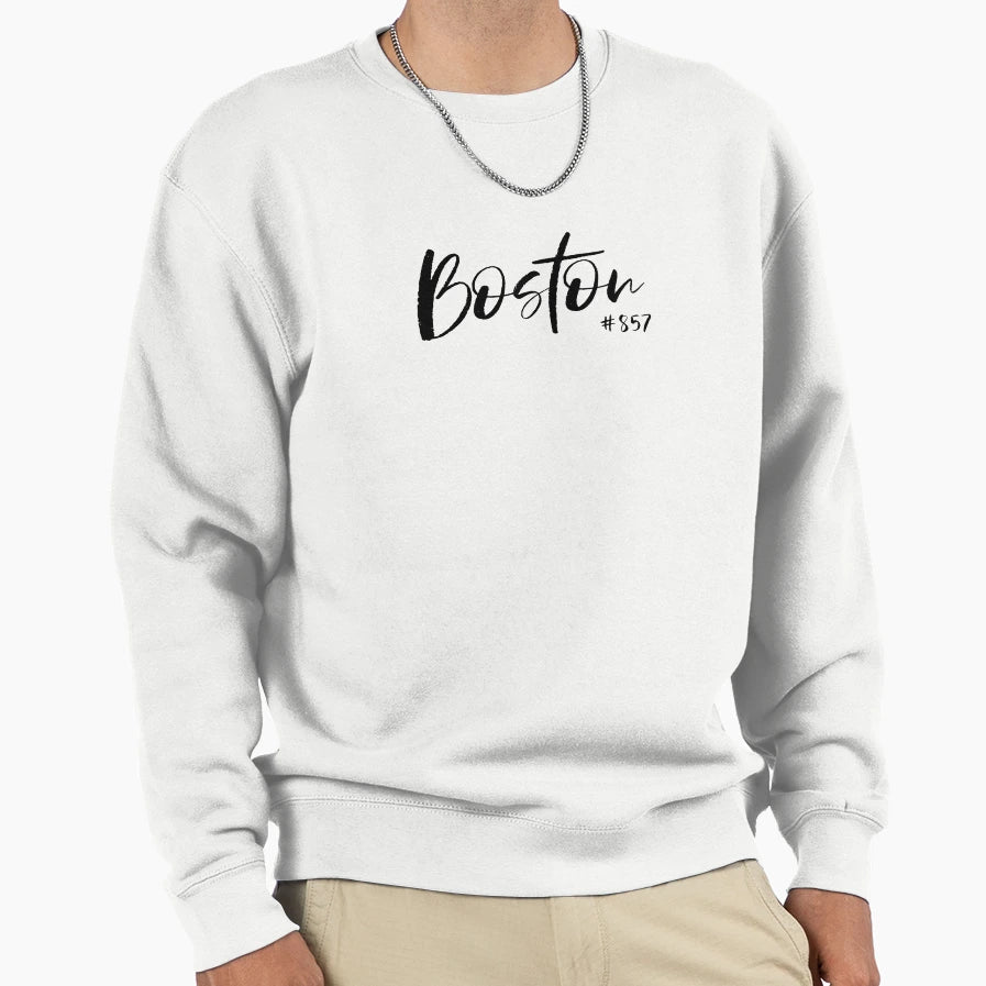 Boston Sweatshirt - Custom Art Print Men Women - T-Shirt, Sweatshirt, Hoodie