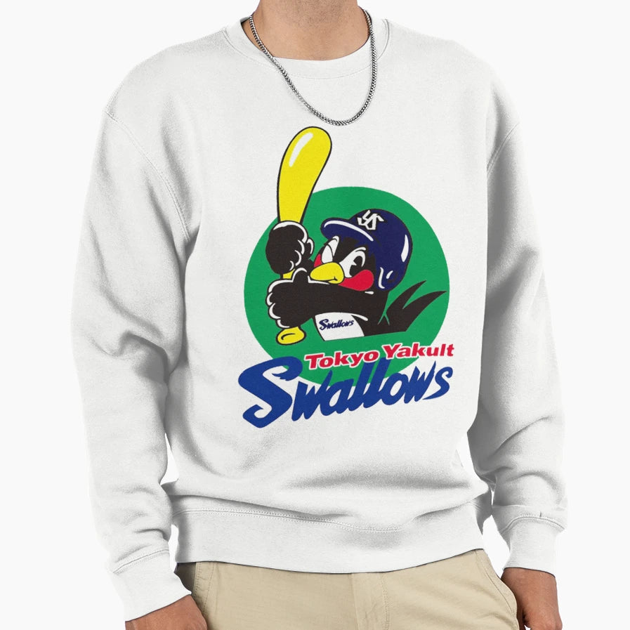 Tokyo Yakult Swallows Sweatshirt - Streetwear Style for Adults - T-Shirt, Sweatshirt, Hoodie