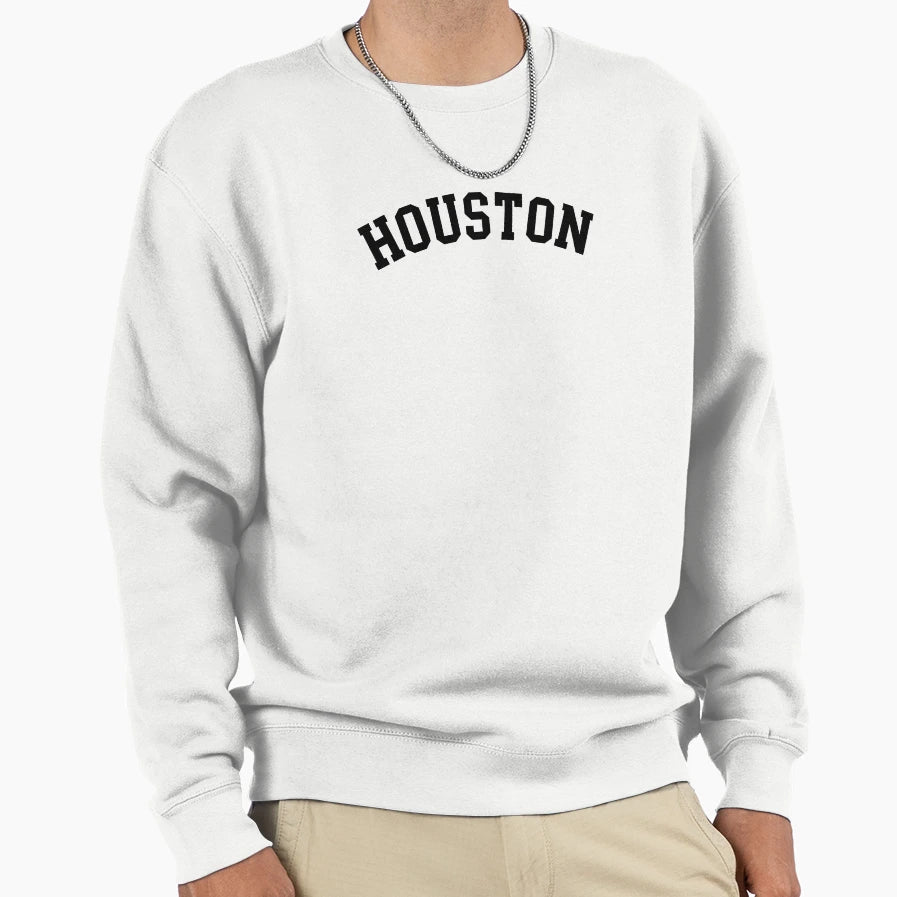 Houston Sweatshirt - Custom Art Print for Adults - T-Shirt, Sweatshirt, Hoodie