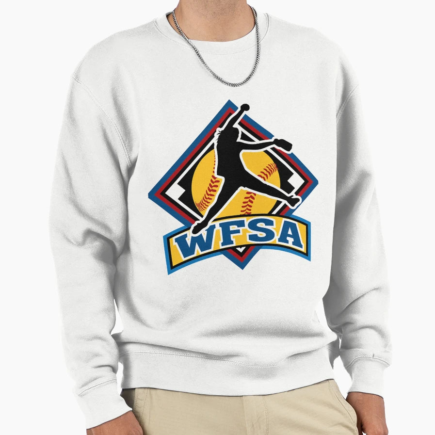 Wfsa Softball Sweatshirt - Aesthetic Graphic Unisex - T-Shirt, Sweatshirt, Hoodie
