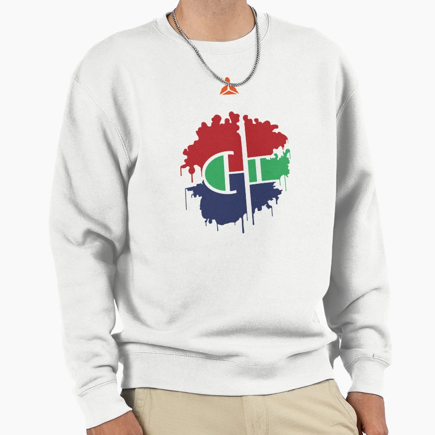 Chi Splat Sweatshirt - Fun Novelty Design for Adults - T-Shirt, Sweatshirt, Hoodie