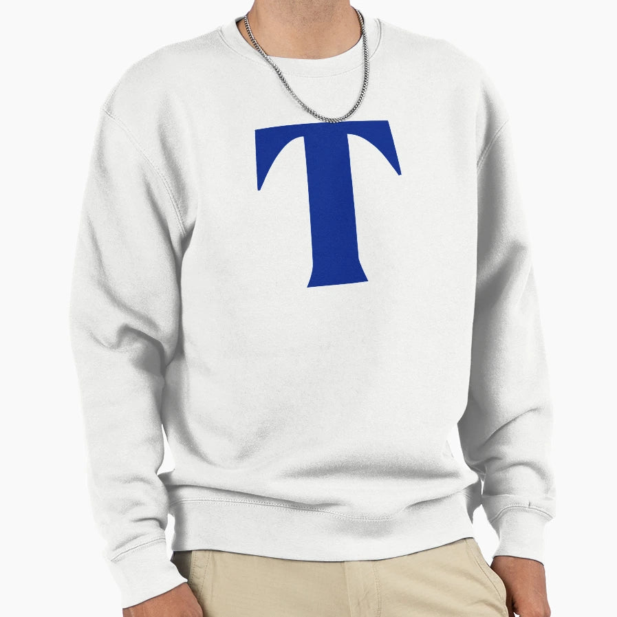 Letter T Sweatshirt - Graphic Print Unisex - T-Shirt, Sweatshirt, Hoodie
