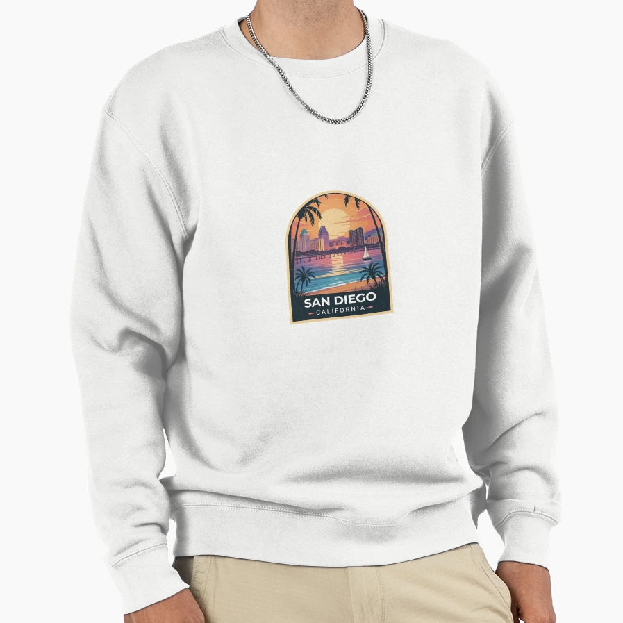 San Diego California Sweatshirt - Fun Novelty Design Unisex - T-Shirt, Sweatshirt, Hoodie