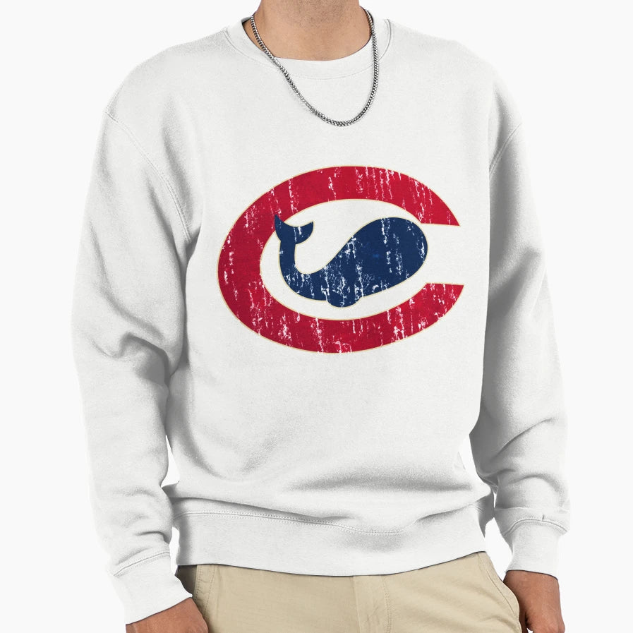 Chicago Whales Logo Sweatshirt - Casual Everyday Wear Unisex - T-Shirt, Sweatshirt, Hoodie