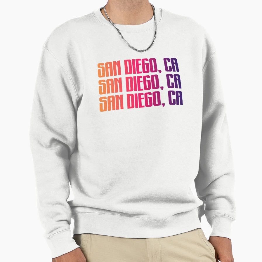 San Diego Sweatshirt - Streetwear Style Unisex - T-Shirt, Sweatshirt, Hoodie