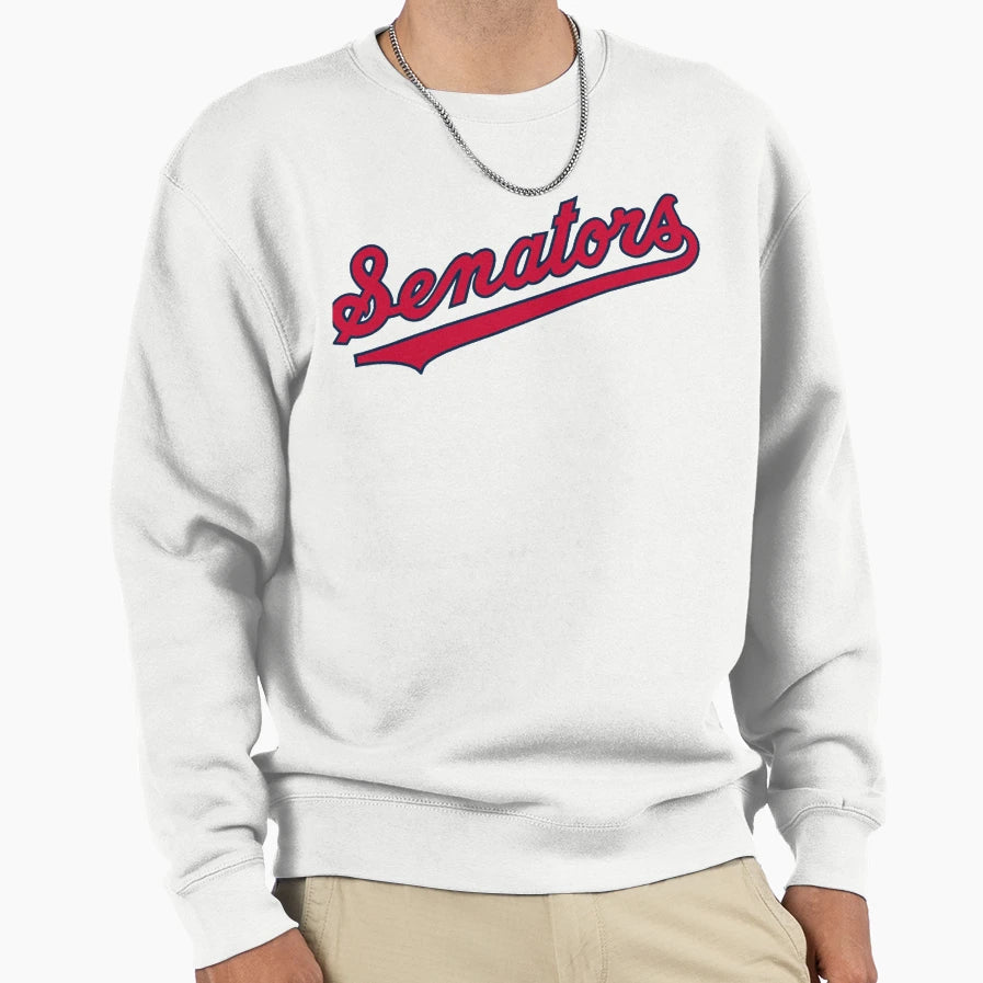 Baseball 1955 Washington Senators Sweatshirt - Minimalist Print Men Women - T-Shirt, Sweatshirt, Hoodie