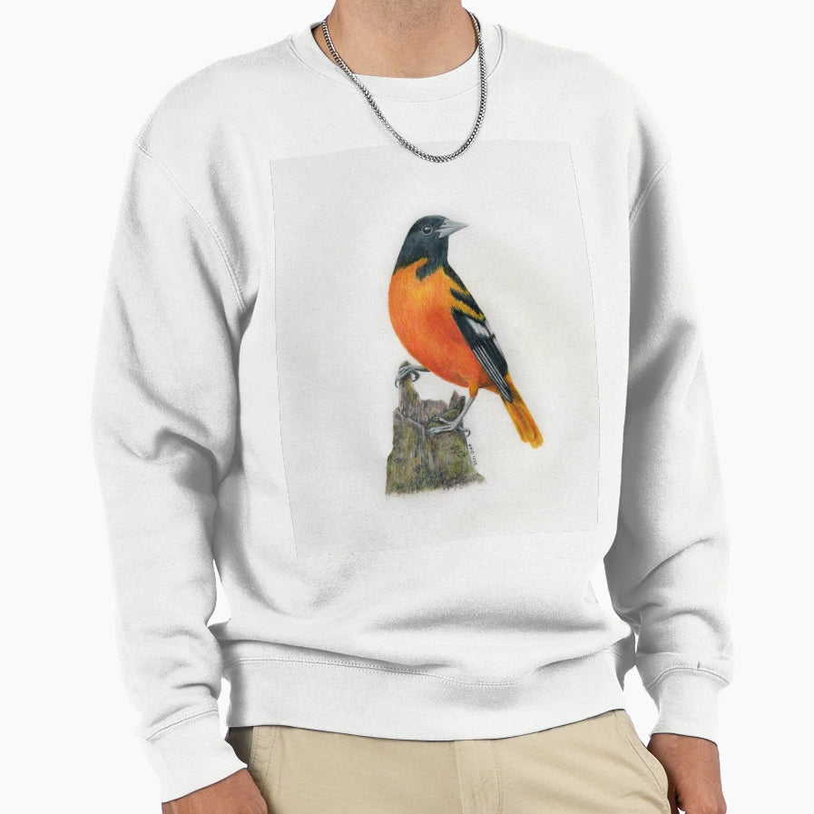 Baltimore Oriole Sweatshirt - Casual Everyday Wear Men Women - T-Shirt, Sweatshirt, Hoodie