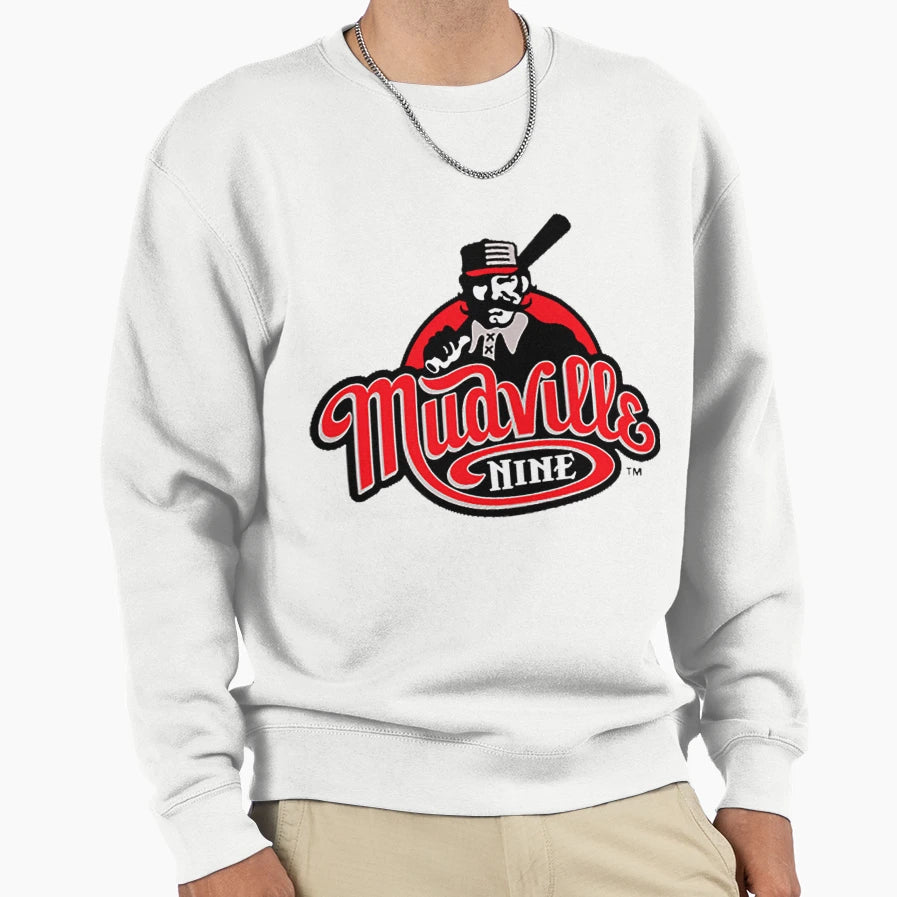 Mudville Nine Baseball Sweatshirt - Custom Art Print Unisex - T-Shirt, Sweatshirt, Hoodie
