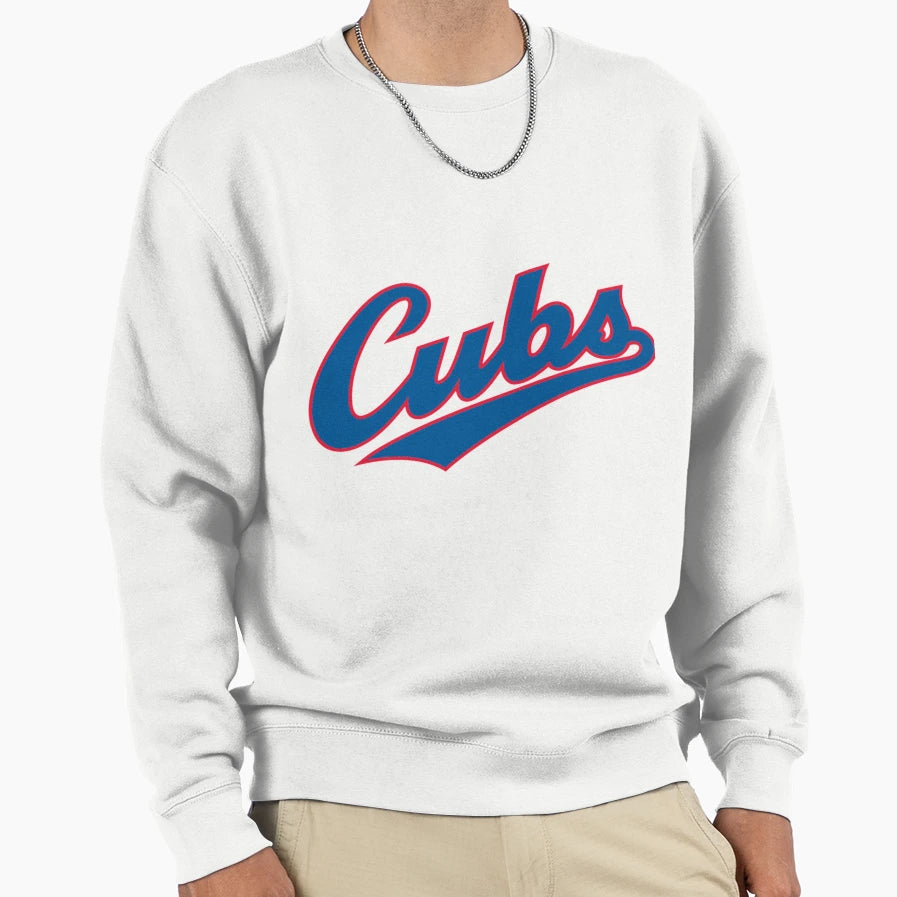 Best Seller Cubs Text Sweatshirt - Fun Novelty Design for Adults - T-Shirt, Sweatshirt, Hoodie