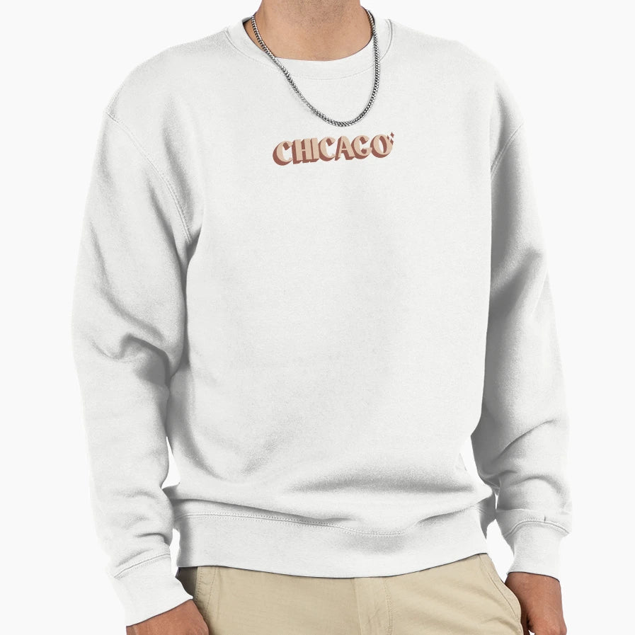 Chicago Sweatshirt - Custom Art Print for Adults - T-Shirt, Sweatshirt, Hoodie