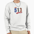 Cincinnati Sports 513 Area Code Sweatshirt - Novelty Apparel Unisex - T-Shirt, Sweatshirt, Hoodie