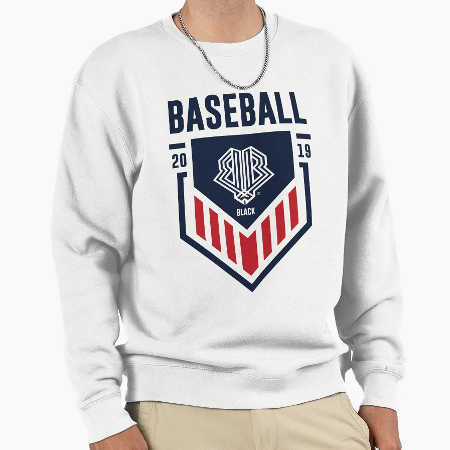 Usa Baseball Sweatshirt - Novelty Apparel Men Women - T-Shirt, Sweatshirt, Hoodie