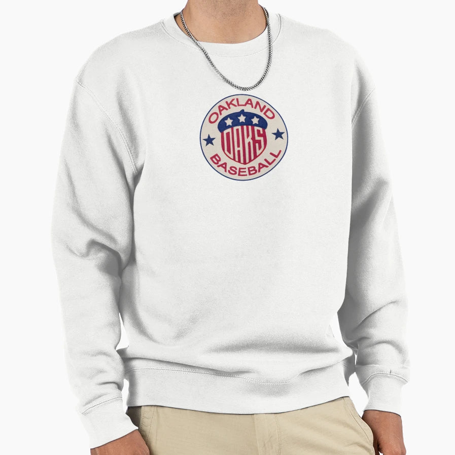 Oakland Oaks Baseball Sweatshirt - Streetwear Style for Adults - T-Shirt, Sweatshirt, Hoodie