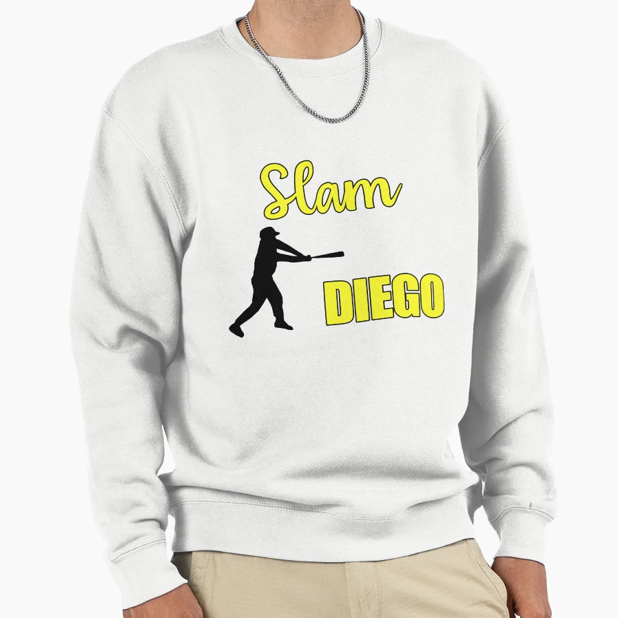 Slam Diego Mens Womens Jersey San T-Shirt - Fun Novelty Design for Adults - T-Shirt, Sweatshirt, Hoodie