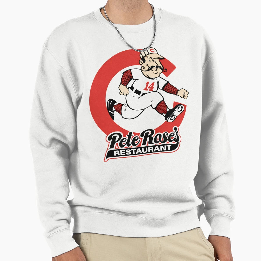 Pete Rose Restaurant Cincinnati Sweatshirt - Aesthetic Graphic Men Women - T-Shirt, Sweatshirt, Hoodie