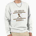 Gold Color Los Angeles Baseball Sweatshirt - Fun Novelty Design Men Women - T-Shirt, Sweatshirt, Hoodie