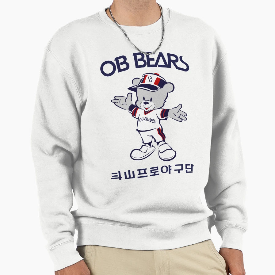 90S Welcoming Ob Bear Sweatshirt - Unique Graphic Men Women - T-Shirt, Sweatshirt, Hoodie