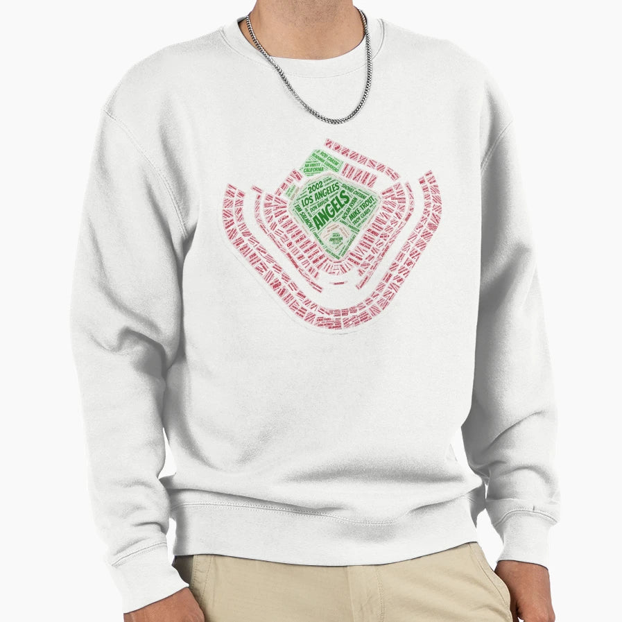 Angels Stadium Sweatshirt - Custom Art Print Men Women - T-Shirt, Sweatshirt, Hoodie