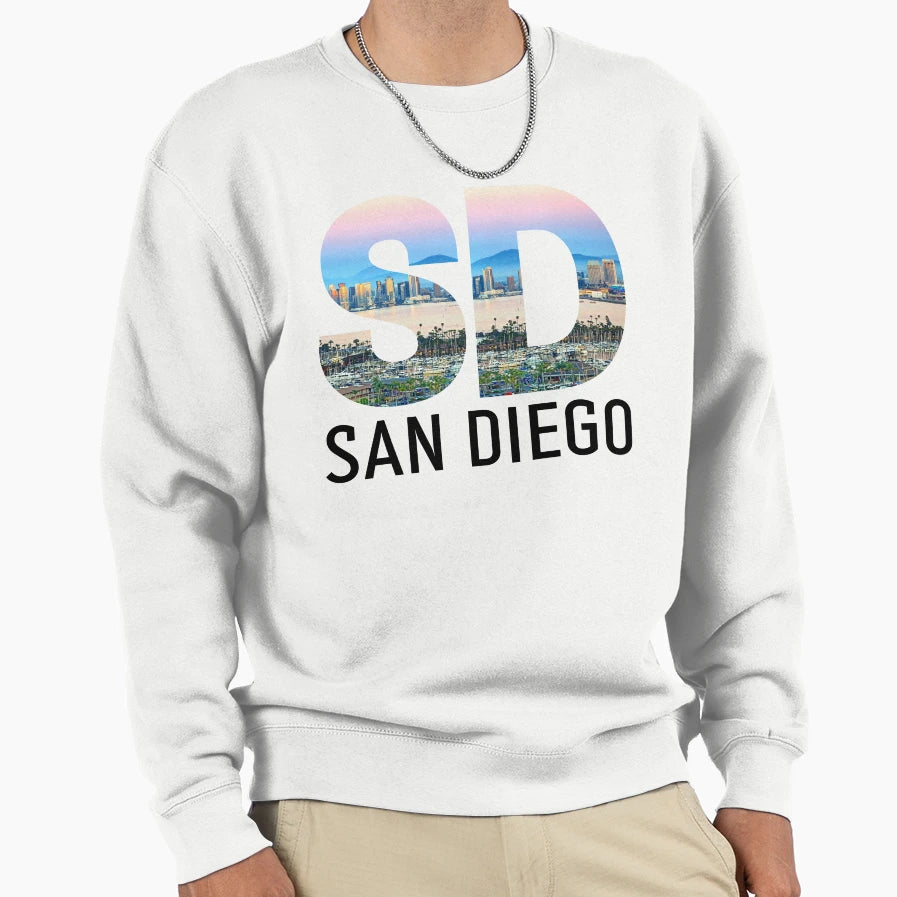 San Diego Sweatshirt - Novelty Apparel for Adults - T-Shirt, Sweatshirt, Hoodie