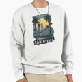 San Diego Califronia Sweatshirt - Minimalist Print Men Women - T-Shirt, Sweatshirt, Hoodie