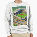 Iconic Pixel Art Baseball Stadium Sweatshirt - Novelty Apparel for Adults - T-Shirt, Sweatshirt, Hoodie