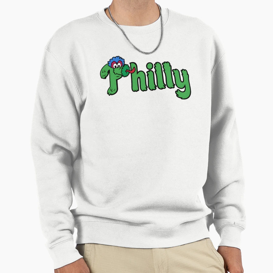 Philly Phanatic Philadelphia Sweatshirt - Trendy Graphic for Adults - T-Shirt, Sweatshirt, Hoodie