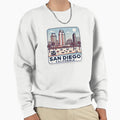 San Diego California Sweatshirt - Custom Art Print for Adults - T-Shirt, Sweatshirt, Hoodie