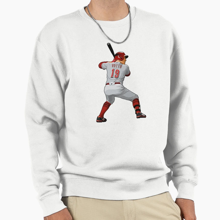 Joey Votto 19 Bats Ready Sweatshirt - Novelty Apparel Men Women - T-Shirt, Sweatshirt, Hoodie