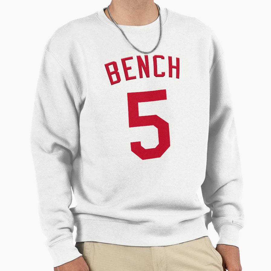 Johnny Bench Sweatshirt - Fun Novelty Design for Adults - T-Shirt, Sweatshirt, Hoodie