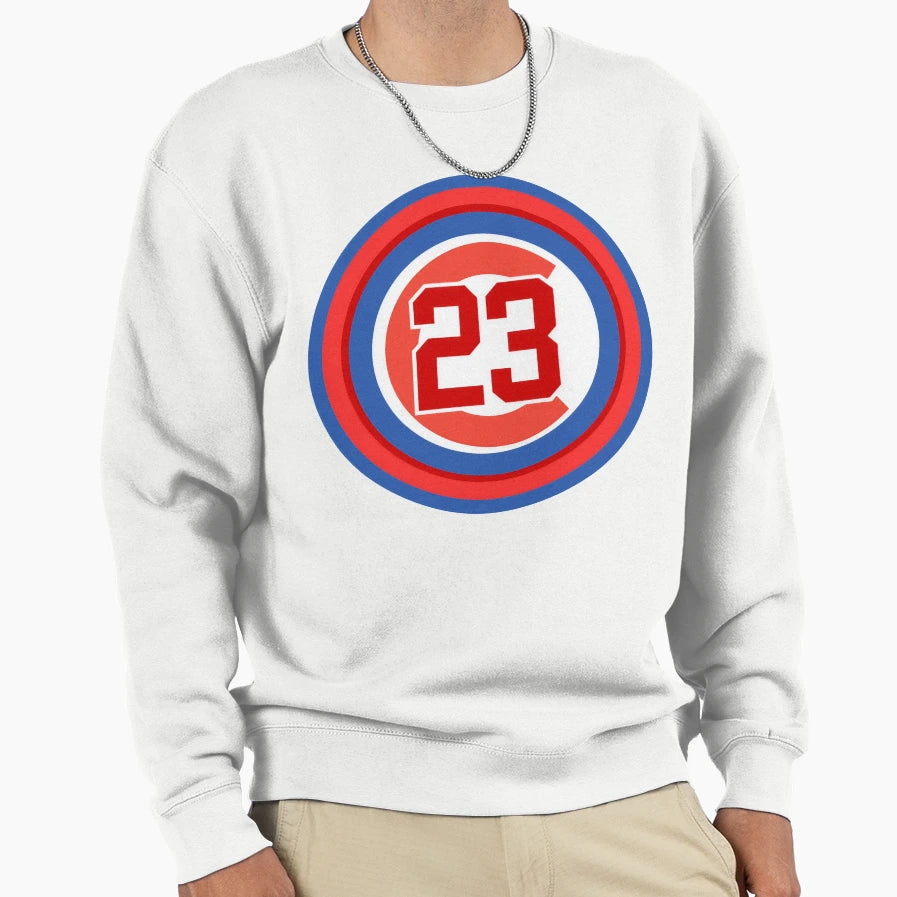 Ryne Sandberg 23 Jersey Number Sweatshirt - Trendy Graphic for Adults - T-Shirt, Sweatshirt, Hoodie